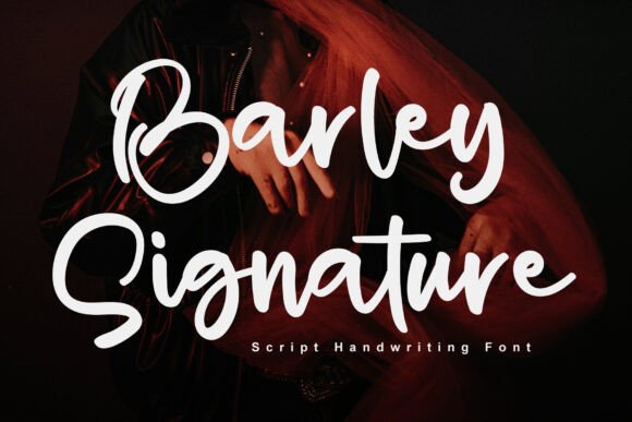 Barley Signature: A Minimalist Typeface for Modern Web Design