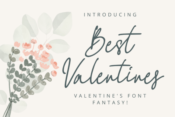 Best Valentines: A Unique Script Font for Modern Web Design
