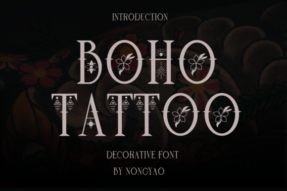 Boho Tattoo: The Creative Font for Authentic Brand Identity