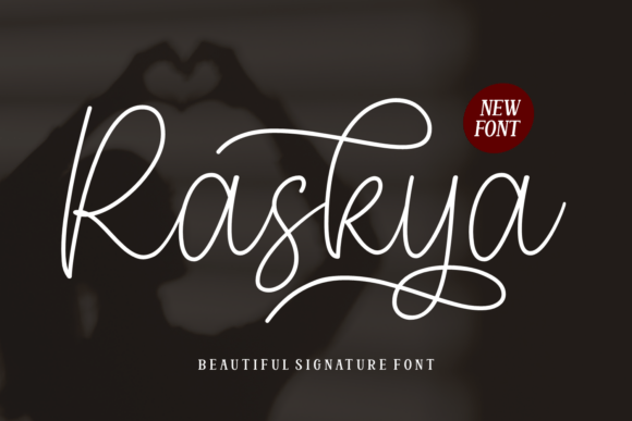 Bringing Elegance to Your Shop with the Raskya Typeface