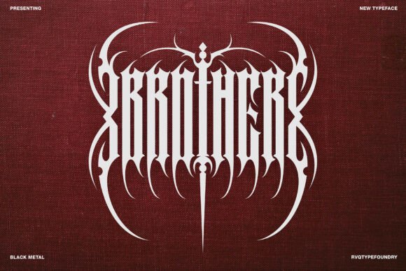 Brother Font: A Designer’s Take on Blackletter Branding