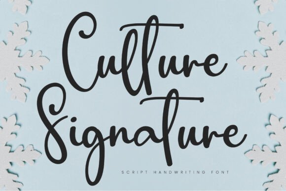 Culture Signature: The Handwritten Typeface for Authentic Campaigns