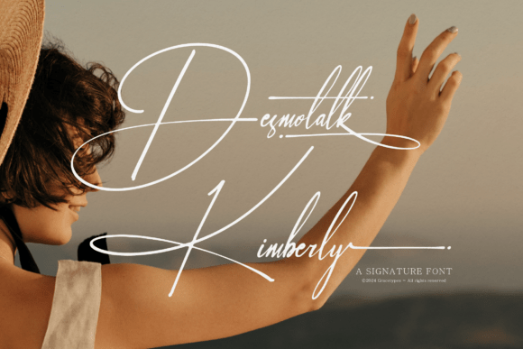 Desmotalk Kimberly: The Delicate Handwritten Typeface for Creators