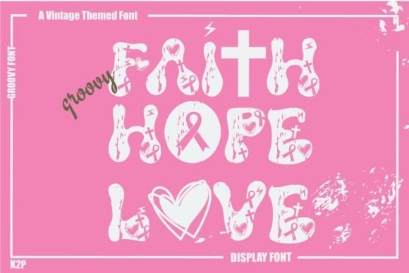 Discover Groovy Faith Hope Love for Your Next Editorial Design