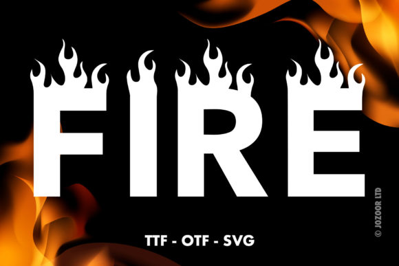 Fire Font Review: A Bold Display Typeface for Editorial Impact