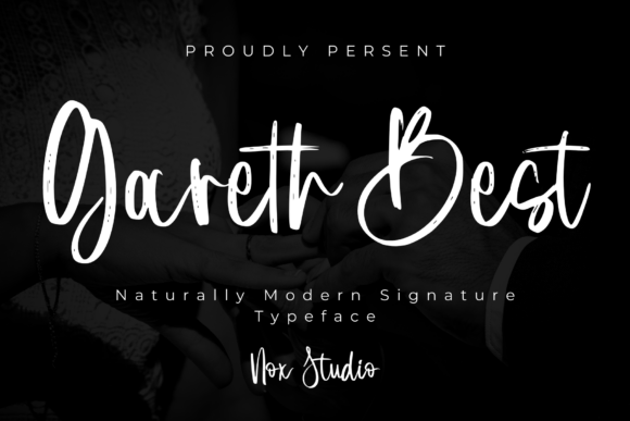 Gareth Best: A Unique Signature Typeface for Authentic Branding