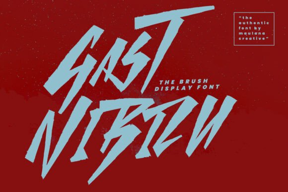 Gast Nibizu Brush Font: A Designer's Digital Review