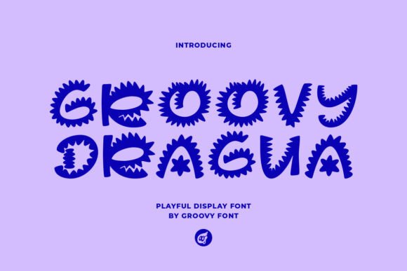 Groovy Dragua: The Creative Font for Bold Brand Identity