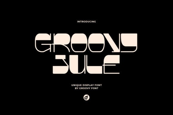 Groovy Jule: The Funky Display Font for Handmade Brands