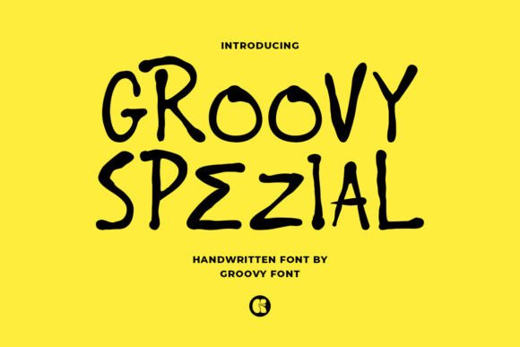 Groovy Spezial: A Spooky Script Font for Halloween Web Design