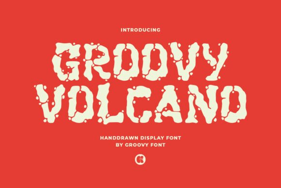Groovy Volcano: A Rugged Display Typeface for Bold Brand Identity
