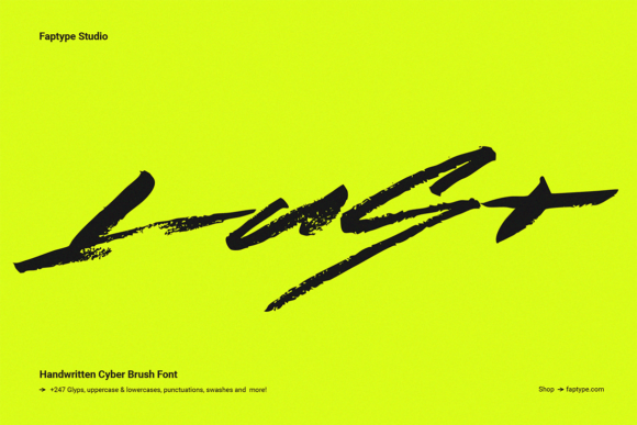 Lust: A Bold Blackletter Typeface for Editorial Design
