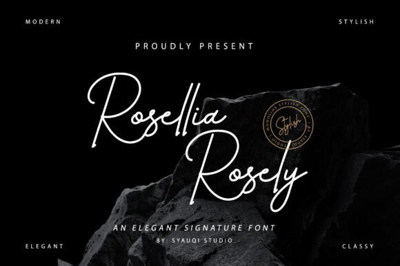Rosellia Rosely: A Graceful Typeface for Elegant Web Design