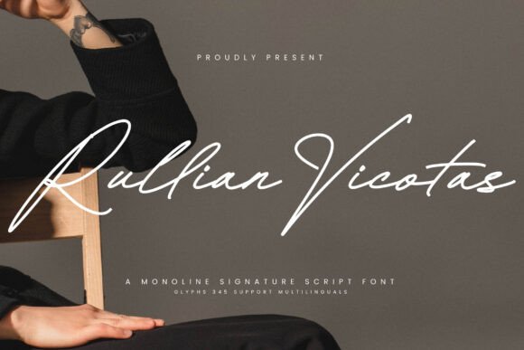 Rullian Vicotas: The Perfect Typeface to Elevate Your Brand Identity
