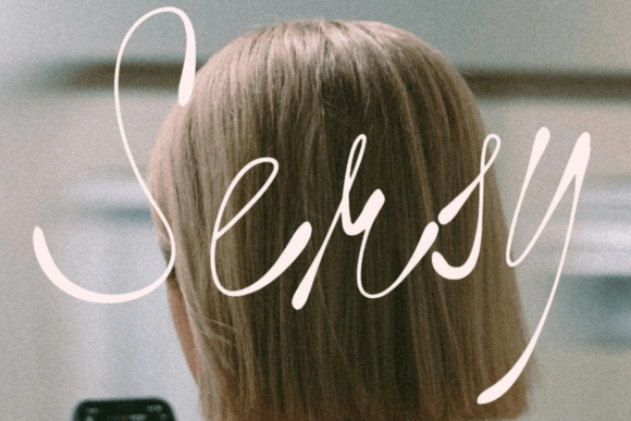 Sersy: The Impressionist Script Font for Scroll-Stopping Visuals