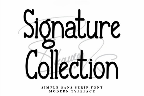 Signature Collection: The Perfect Font for Festive Handmade Labels