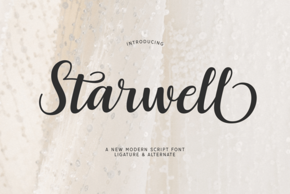 Starwell: The Modern Script Typeface That Elevates Small Business Branding
