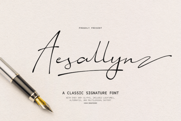 Why Aesallyn Is the Signature Typeface for Stronger Campaigns