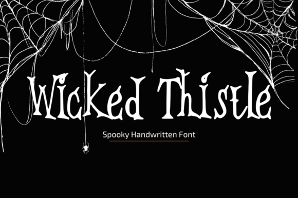 Wicked Thistle Font: Elevate Spooky Campaigns with Eerie Typography