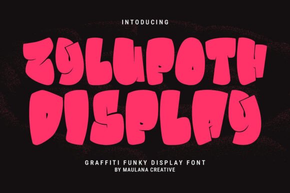 Zylupoth: The Perfect Display Font for Handmade Brands